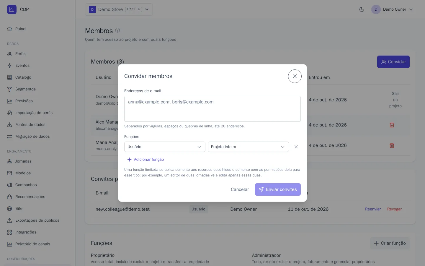 Convite de membros